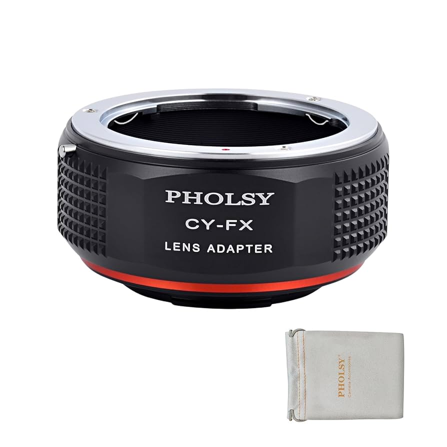 Amazon.com: PHOLSY CY to FX Lens Mount Adapter Compatible